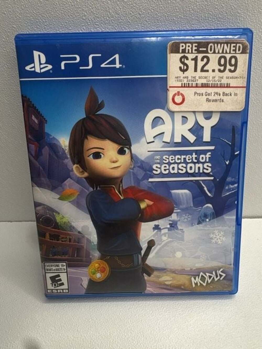 Ary and the Secret of Seasons for PlayStation 4